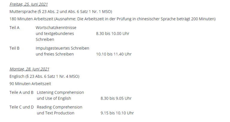  Die Mittelschule in Bayern - welche Noten brauchst Du für den Abschluss 