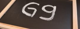 Tafel mit Schrift G9