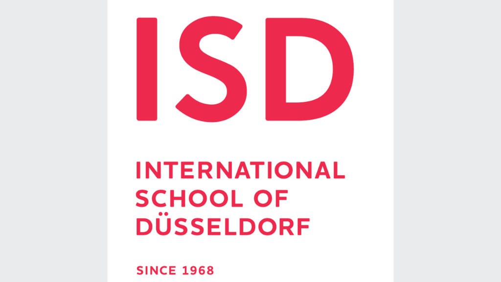 Logo ISD mit grauem Hintergrund