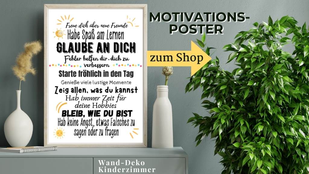 Anzeige zum Shop Motivationsposter Sonne