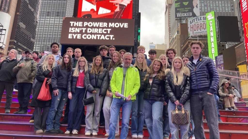 Gruppenfoto Krüger Internat in New York