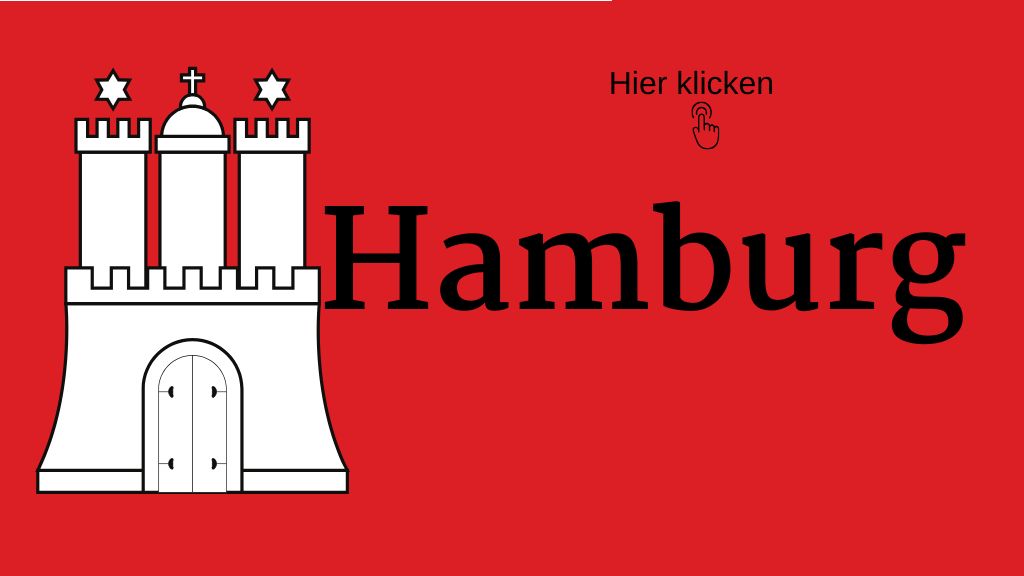 Flagge Hamburg Flagge Hamburg