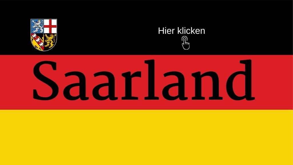 Flagge Saarland Flagge Saarland