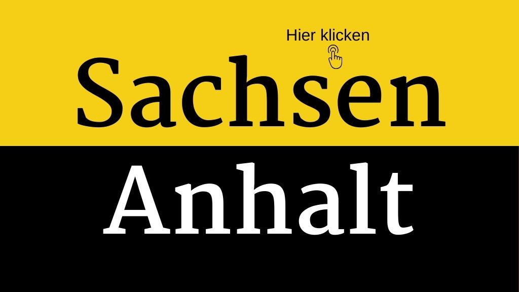 Flagge Sachsen Anhalt Flagge Sachsen Anhalt
