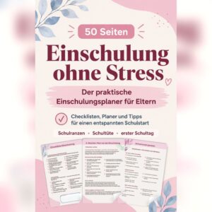 Checklisten Einschulung Planer