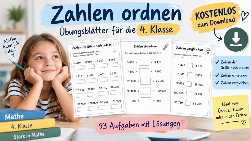 Lernmaterial Mathe 4.Klasse