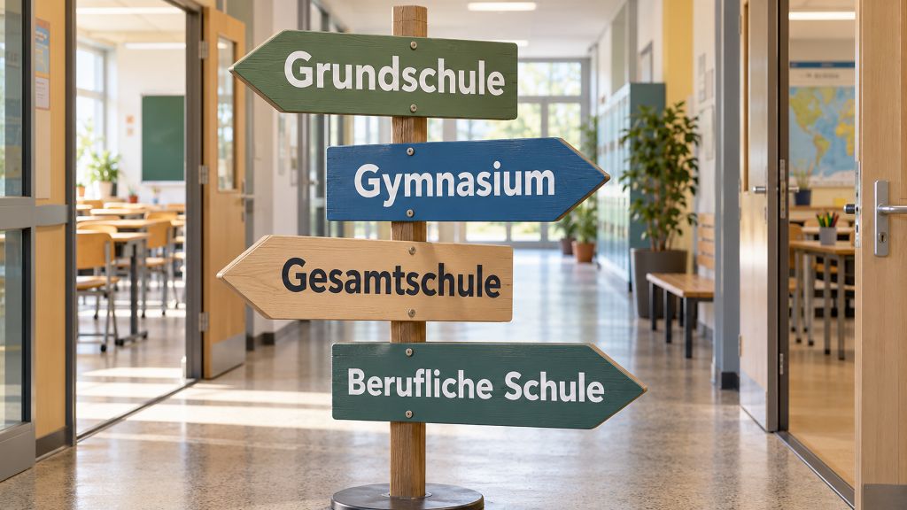Das Schulsystem verstehen Wegweiser mit Schularten. Das Schulsystem verstehen für Ausländer